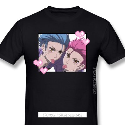 Top Quality Clothes Anime Ouran High School Host Club Campus Love T-Shirts Colourful Twins Fashion For Men Shirt