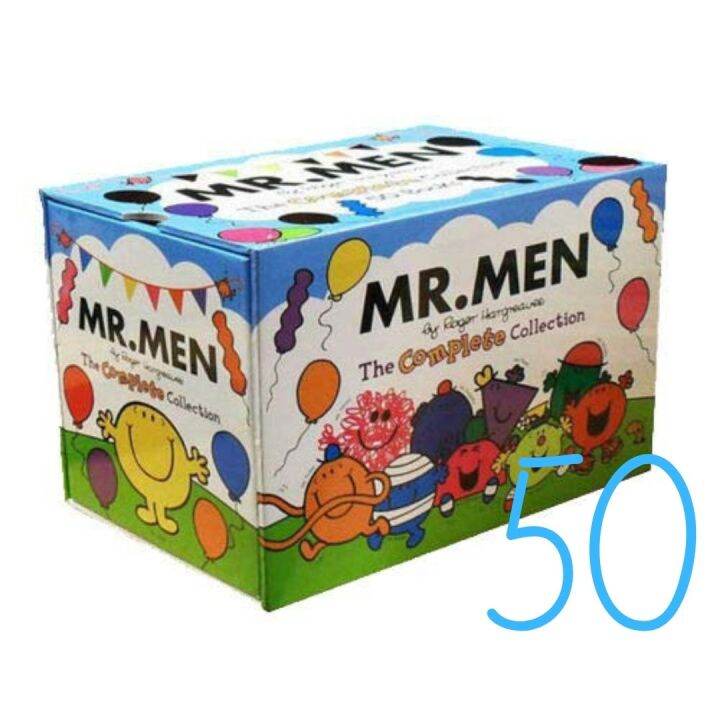 Mr Men Collection (50 books) box se | Lazada PH