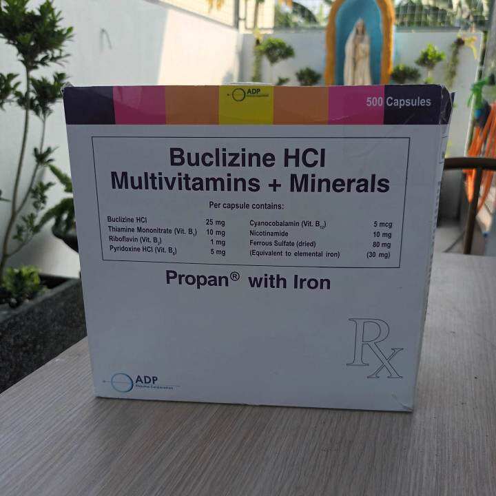 Propan with Iron Multivitamins and Minerals (Sold per 10 pcs) Lazada PH