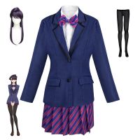 Komi Cant Communicate Komi Shoko Osana Najimi Cosplay Costume Outfits Shirt Tie Short Wig Neck Women Anime Uniform Halloween