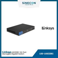 Linksys ลิงค์ซิส รุ่น LGS328C สวิตซ์ 24-Port Managed Gigabit Switch