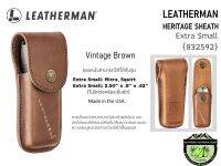 Leatherman HERITAGE SHEATH Extra Small Vintage Brown {832592}#ซองหนังสำหรับใส่เครื่องมือ