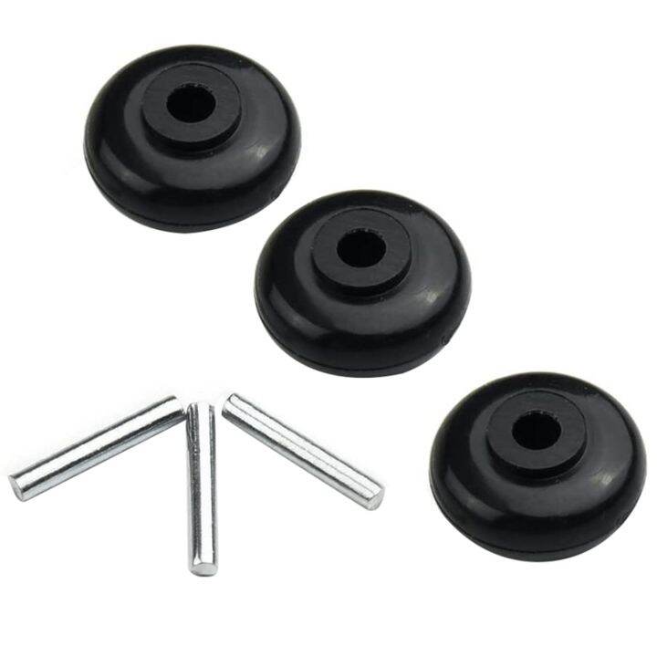 3x Axles and Rollers Motorized Heads Small Shaft Wheels for Dyson ...