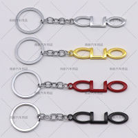 โลหะรถพวงกุญแจพวงกุญแจพวงกุญแจพวงกุญแจพวงกุญแจ Keyfob H Older สำหรับเรโนลต์คลีโออาร์เอส2 3 4 5 6กีฬา2022 2023อุปกรณ์จัดแต่งทรงผม