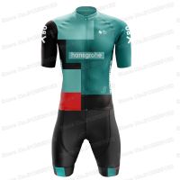 2022 Boraful hansgrohe Team Cycling Skinsuit Race Bodysuit Road Bike Jersey Set Bicycle Training Clothing Jumpsuit MTB Maillot