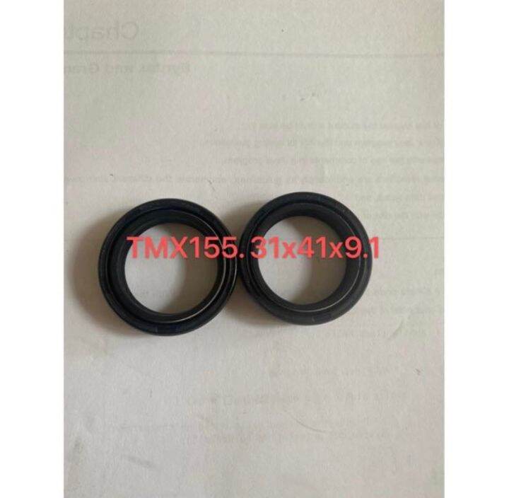 TMX155 front fork oil seal set ..(2pcs) Lazada PH