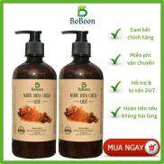 Combo 2 Chai Nước Rửa Chén Bát Quế Trà Bồng BoBoon 500ml enzym bồ hòn hoàn