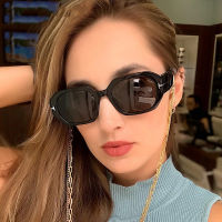 Retro Polygon Square Sunglasses Women 2022 Luxury T Sun Glasses Black Oversized Glasses Men Fashion nd Designer Sunglasses