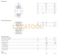 SKF 24026 CC W33 ขนาด รูใน 130 รูนอก 200 หนา 69 มิล 130x200x69 MM (มิล)