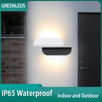 10W LED Waterproof Wall Lamp AC85-265V Modern Minimalist Style IP65 Waterproof Lamp with 3 Years Warranties Night Lights