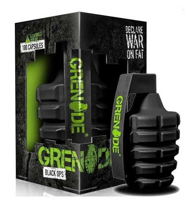 [ORIGINAL] Grenade Black Ops_Powerful (100 Capsules) Fat Burner Lazada