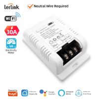 Tuya 20A 30A ไร้สาย,เบรกเกอร์อเนกประสงค์พร้อมจอแสดงผลพลังงานอัจฉริยะตัวจับเวลาแอปรีโมทคอนโทรลสวิตซ์อัจฉริยะไร้สาย