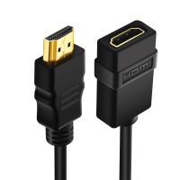 SDAYG 1ชิ้น0.5เมตร1เมตรอะแดปเตอร์หัวต่อ HDMI ชาย-หญิง1080P สาย HDMI เข้ากันได้สายต่อ HDMI ตัวแยก HDMI ตัวผู้กับตัวเมีย