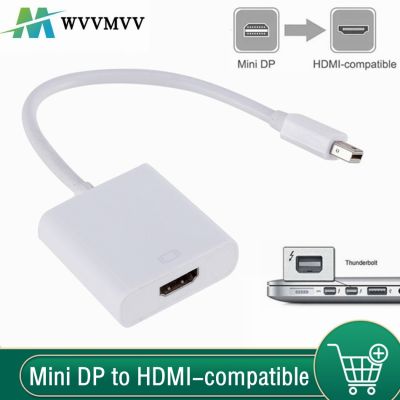 【cw】 DisplayPort to compatible Cable 1080P Thunderbolt compatble Converter Mac Macbook Air ！