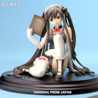 Figure ฟิกเกอร์ งานแท้ 100% Clayz Mediation จากเรื่อง Tony x Takeshu Miyagawa E2 Black School Maid Swimsuit ชุดว่ายน้ำ ชุดแม่บ้าน Ver Original from Japan Anime อนิเมะ การ์ตูน มังงะ คอลเลกชัน ของขวัญ Gift New Collection Doll ตุ๊กตา manga Model โมเดล