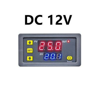 วงจรจอแสดงผล Led คู่รีเลย์หน่วงเวลาเวลาดิจิทัล Ac 110V 220V ปุ่มควบคุมเวลาปรับตั้งเวลารีเลย์สวิทช์ดีเลย์