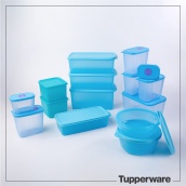 Tupperware Bộ hộp trữ mát & trữ đông Blue Ocean Set 15