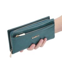 2023 Women Wallets Fashion Long Leather Top Quality Card Holder Classic Female Purse Zipper Wallet For Women