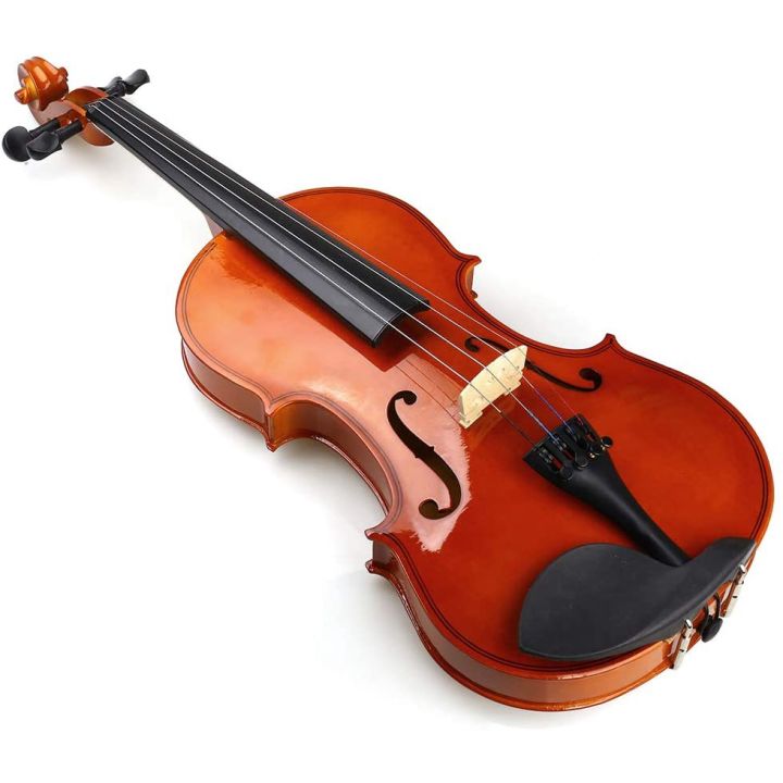 ไวโอลิน-violin-wood-ไวโอลีน-ไวโอลินไม้-คุณภาพสูง-พรีเมี่ยม-อุปกรณ์ครบชุด-พร้อมกระเป๋าใส่ไวโอลิน-ขนาด-4-4-สีน้ำตาลดำ