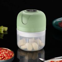 【CW】 100ml USB Electric Garlic Masher Press Mincer Vegetable Meat Grinder Food Tools