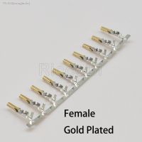 ¤┅☁ 200PCS/LOT 4.2mm 5557 Computer Connector Terminals Female Needle For 6P 8P 24P Male Shell /Half Gold-plated High Foot