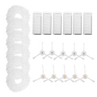 22PCS Suitable for T10 Sweeping Robot Accessories Side Brush Filter Screen Rag Mop Cloth