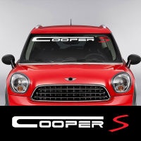 Car Styling Front Windshield Windscreen Decal Stickers For MINI Cooper S JCW R50 R53 R55 R56 R60 R61 F55 F56 F60 Car Accessories