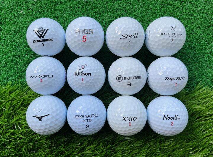 MINT QUALITY USED GOLF BALLS WHITE 12PCS Lazada PH