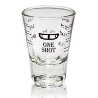 แก้วดีลิซิโอ้ One shot สเกลสีดำ 1610-050