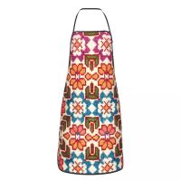 Palestinian Embroidery Tatreez Apron Women Men Bib Traditional Palestine Art Kitchen Cooking Tablier Cuisine Chef Painting