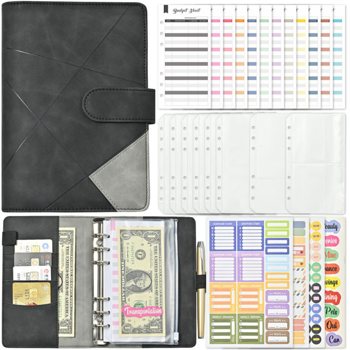 money-management-planner-hand-held-budget-planner-daily-budget-planner-cash-budget-tracker-retro-indentation-notebook