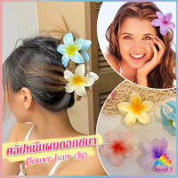 Sweet กิ๊บติดผม รูปดอกไม้ สไตล์วินเทจ แฟชั่นหวาน  flower hair clip