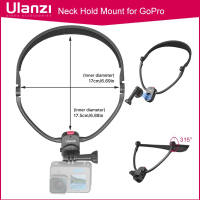 Ulanzi Go-Quick II คล้องคอ เมาท์ขาตั้งกล้องกีฬา ติดตั้งเร็ว แบบเปลี่ยน สําหรับ GoPro Hero 10 9 8 หรือกล้องกีฬาอื่น ๆ