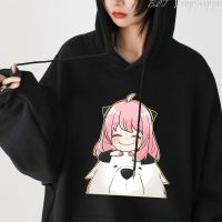 Spy x Family Hoodie Anya Forger Sweatshirt Oversized Clothes Kawaii Tops for Unisex Couple Hoody Anime Graphic Pullovers Size XS-4XL