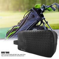 Golf Mini Pouch Organizer Bag Tees Ball Marker Cellphone Key Valuables Women Men Cart Travel Holder Gift Idea Golfer P