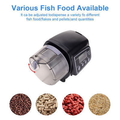 จับเวลาอัตโนมัติพิพิธภัณฑ์สัตว์น้ำให้อาหารที่มีเครื่องจ่ายป้อนปลาพิพิธภัณฑ์สัตว์น้ำแสดง Max100ml ป้อนเครื่องให้อาหารอัตโนมัติปลาสำหรับ