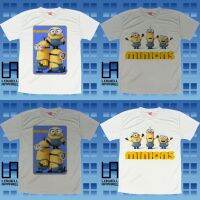 Minions Logo Kevin Stuart Bob Despicable Me  Anime Netflix Gift Tshirt - Unisex Sublimation Dri-fit