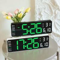 12/24 Hours Voice Controlled Alarm Dorm Alarm Desk Clock Night Mode Alarm Display Temperature Alarm