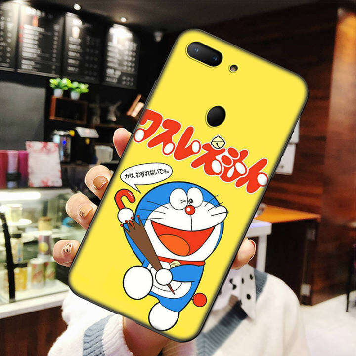 casing-หรับ-oppo-a91-f15-a81-a92-a72-a52-a93-a94-reno-2-2z-2f-3-4-5-5k-6-4z-6z-lite-pro-plus-a92s-el25-carton-doraemon-pattern-phone-เคสโทรศัพท์