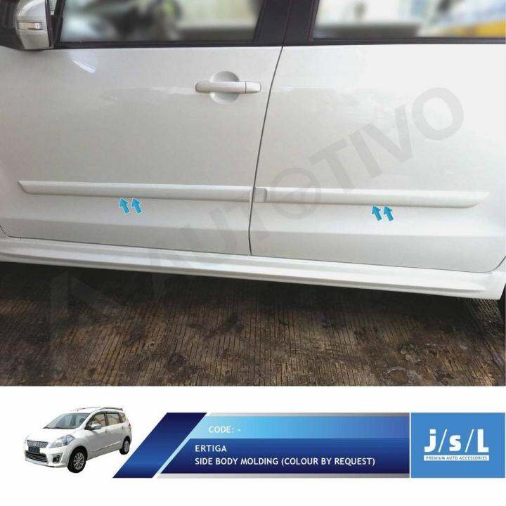 JSL List Samping Pintu Ertiga Side Body Molding with Colour Lazada