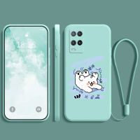 เคสโทรศัพท์ oppo a54 ยางนิ่ม กันกระแทก กันน้ำ กันลื่น ฝาหลัง คลุมเต็มขอบ ไม่เบียด ฟิล์มมือถือ เคสใส่เลนส์ ลายการ์ตูนน่ารัก