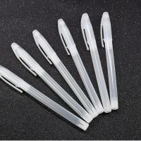 20PcsSet New Gel Pen Shell Case Transparent Ballpoint Pen Cap Pen Shell Cover School Supplies