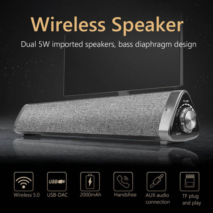 Soundbar Wireless Stereo Speakers Computer Speakers Stereo Subwoofer