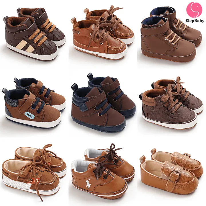 infant brown shoes