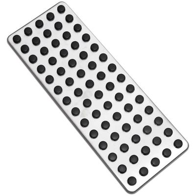 ○☌ Steel Footrest Foot Rest Dead Pedal Pad Cover for Mercedes Benz A B C E S CLS SLK CLA GLA GLK ML G GL Series Car Styling