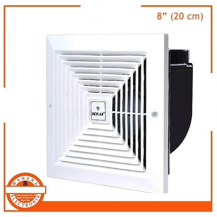 Sekai Mvf Ceiling Exhaust Hexos Heksos Fan Plafon Zize Inch Cm Lazada Indonesia