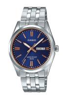 Casio Standard นาฬิกาข้อมือผู้ชาย สายสแตนเลส รุ่น MTP-1335D,MTP-1335D-2A2 (CMG) - สีน้ำเงิน