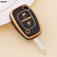 โครงเปลือกนอกเคส Kunci Remote Mobil TPU แบบใหม่สำหรับ Renault Movano Trafic Kangoo Vauxhall Opel Vivaro Protector อุปกรณ์เสริมตัวป้องกัน