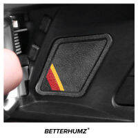 Alcantara สำหรับ BMW G20 G21 G22 G23 G26 4ชิ้นภายในรถประตูดึงมือจับชามตัดปก M ประสิทธิภาพสติกเกอร์อุปกรณ์เสริม