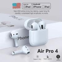 【Undine earphone】ต้นฉบับ Air Pro 4 TWS Fone หูฟังบลูทูธหูฟังไร้สายหูฟังหูฟังเล่นเกมสำหรับ Xiaomi Android Lenovo หูฟัง